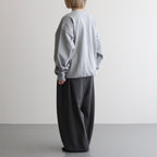 LIGHT OZ CREW NECK SWEAT #H.GRAY [FSC251-70160B]