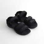 Nylon tape x neoprene sandals #BLACK [HM-K104-001]