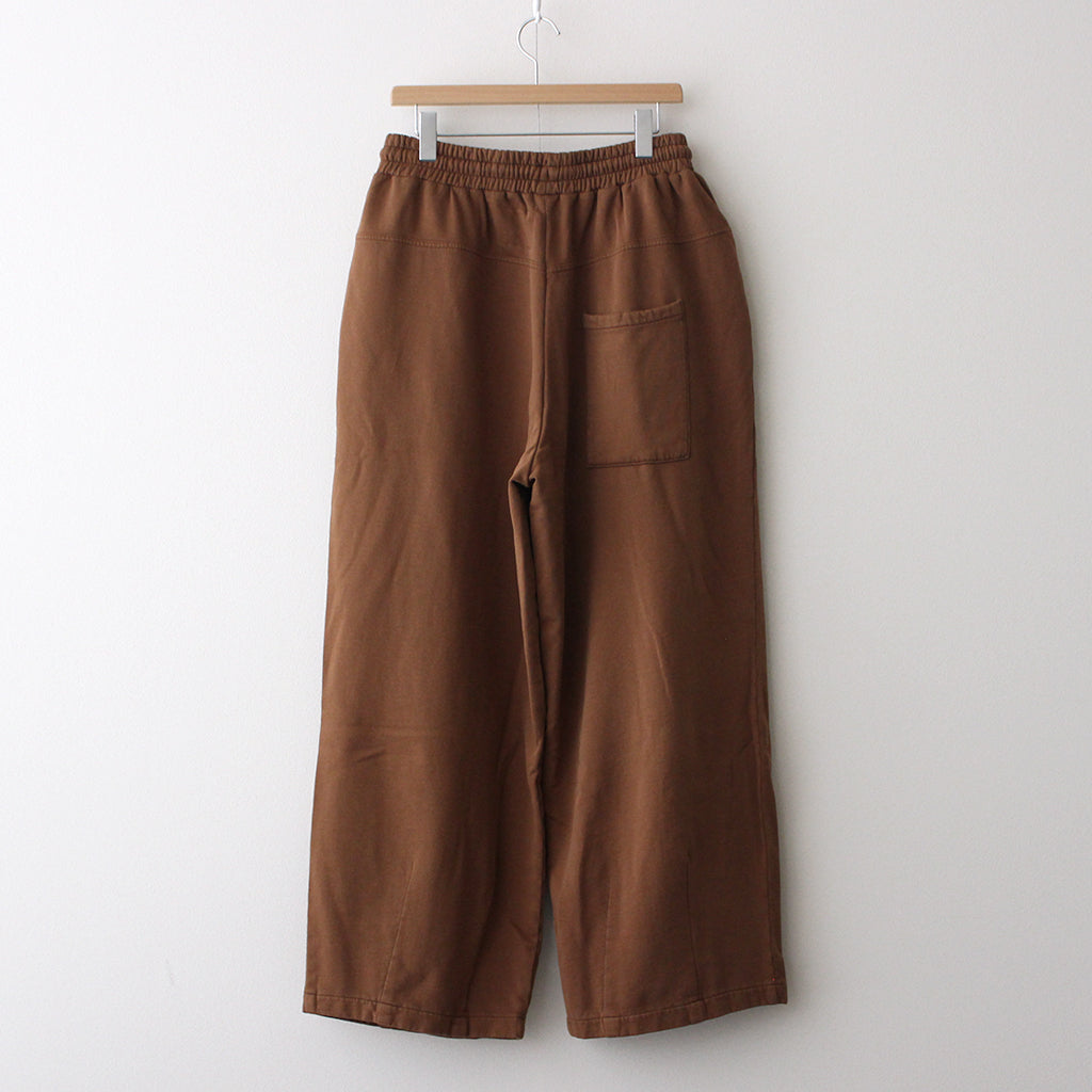 GEO JOGGERS #BROWN [SSS24TRGEJCOTBRO]