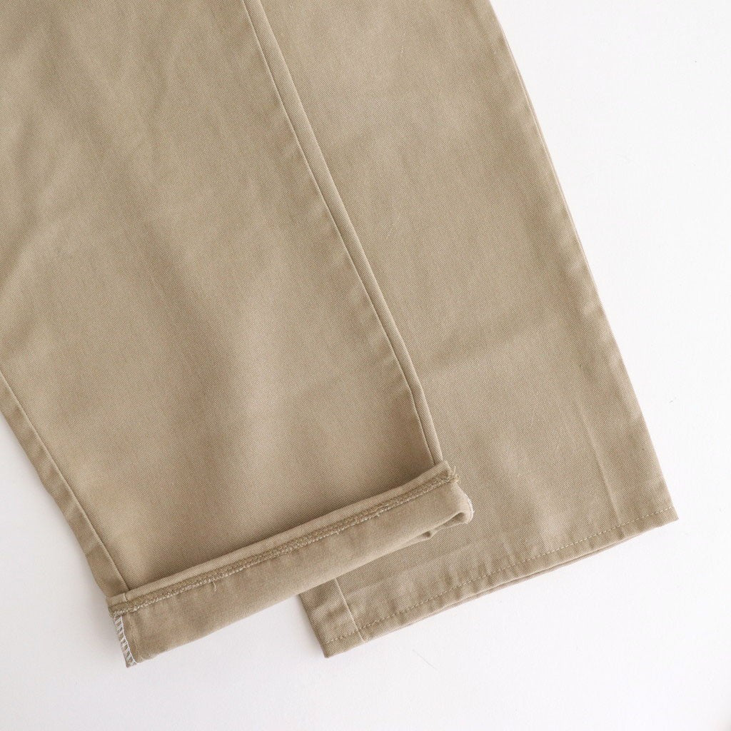W WAIST CHINO PT #BEIGE B [Q25A-T064]