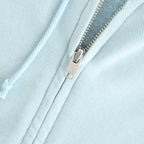 HIGH TWIST LIGHT SWEAT ZIP PARKA #PALE BLUE [A26SP01MU]