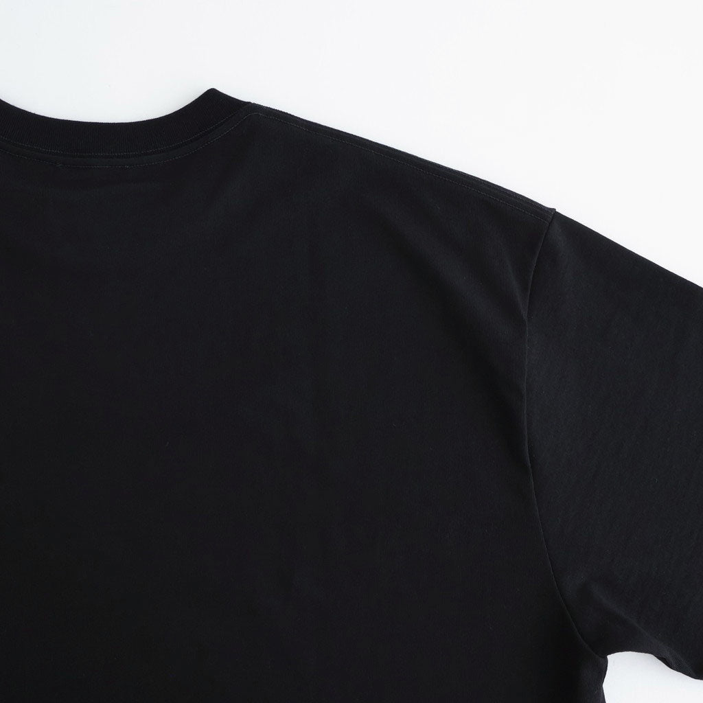 12/-AIR SPINNING LOOSE FIT T-SHIRT #BLACK [KKAGLM0030]