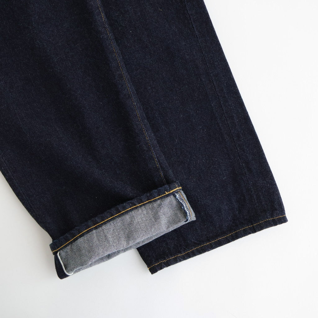 DENIM PANTS - WIDE TAPERED #indigo [10-13W]