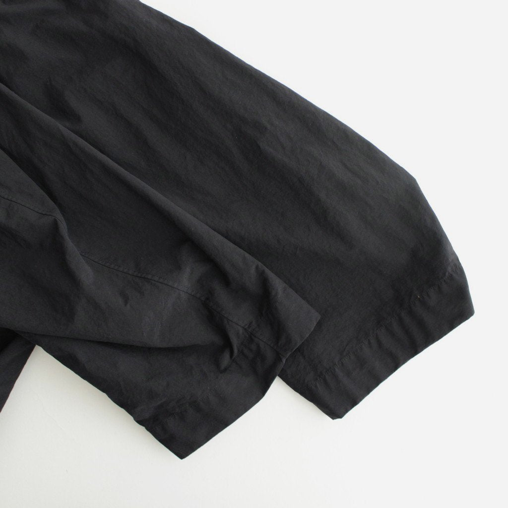 FMFOCT| Nylon Tussor Garment Dye Mod Coat #BLACK [RB_FR1003CT]