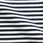 ムラ糸Tシャツ ロングスリーブ Slub Yarn Long-Sleeve T-Shirt #WHITE/NAVY [33061008]