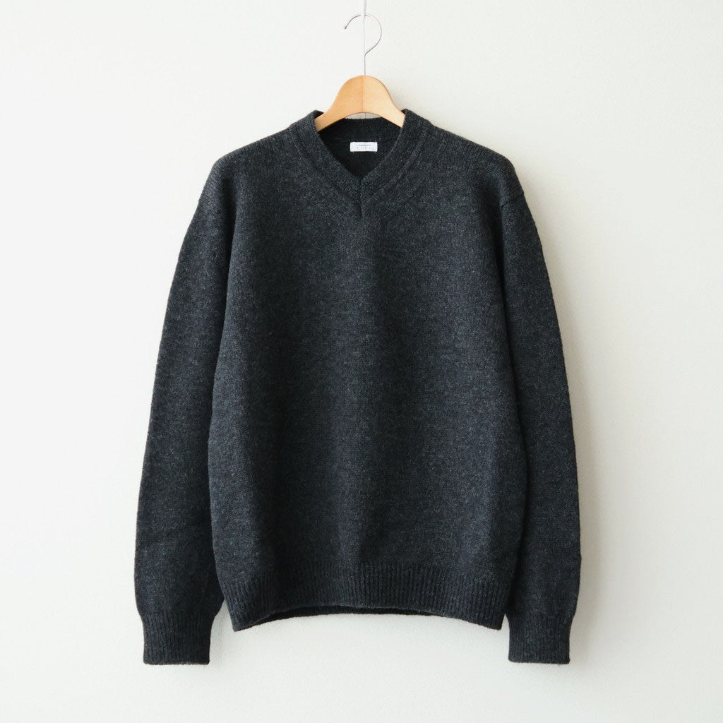 Wholegarment Wo/Mo V P/O #BLACK [2603-006]