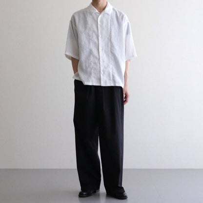 Solotex Twill Wide Chef Pants #BLACK [GM243-40327B]