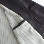 Brushed Cotton Gabardine Swing Top Jacket #CHARCOAL [GM261-30394]