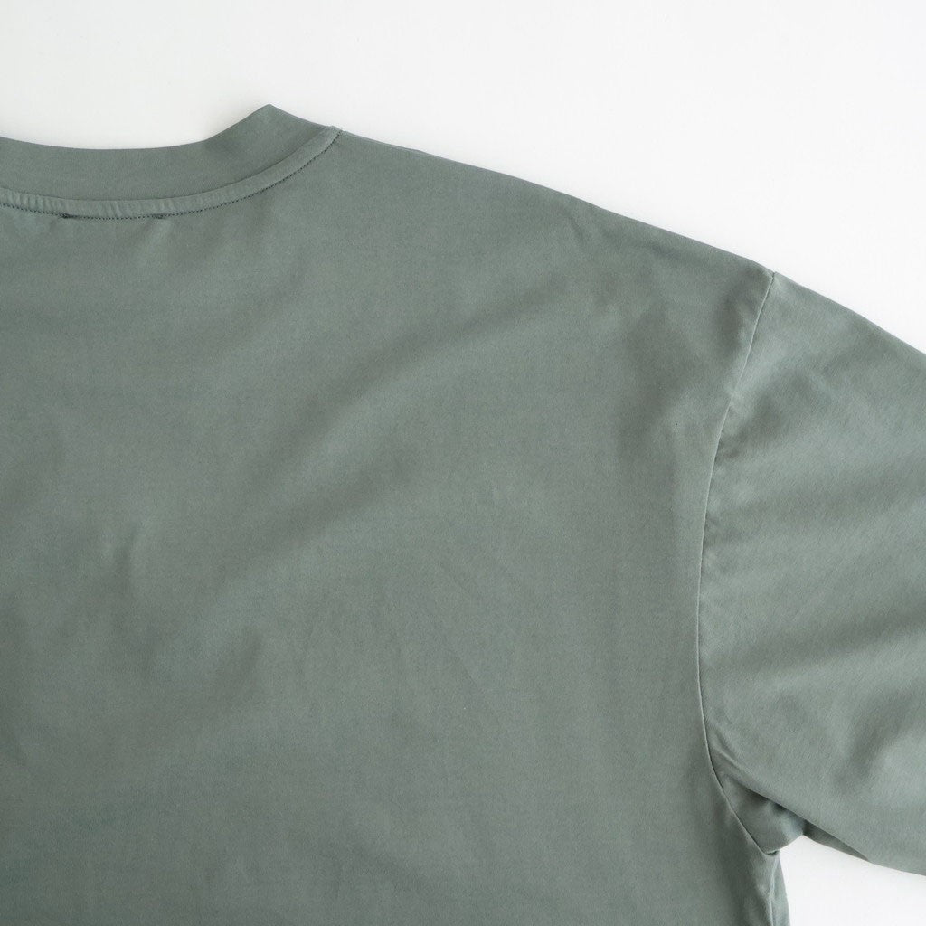 SUVIN 60/2 OVERSIZED T-SHIRT #KHAKI [KKAGLM0015]