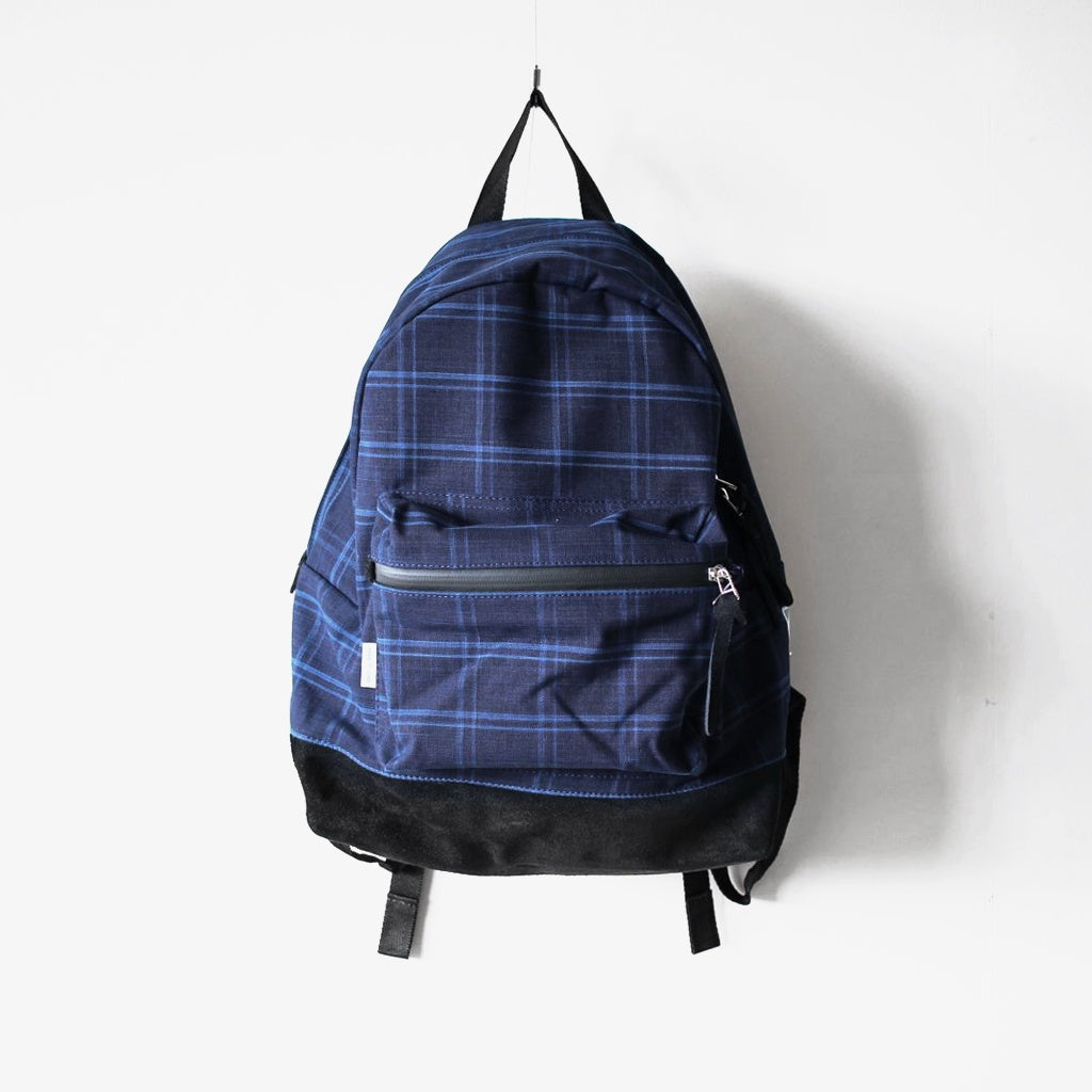 松阪木綿 格子 DAYPACK MOD M #NAVY CHECK