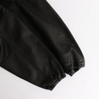 Sheep Leather Track Blouson #BLACK [GM243-30097]