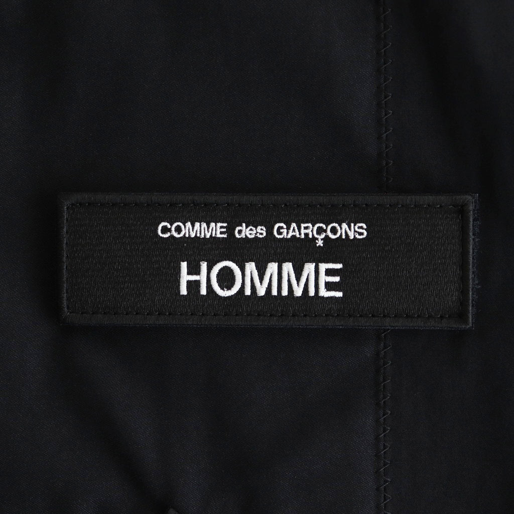 Comme des Garçons Homme HO-J023-051 S Comme des Garçons Homme Patchwork Bomber Jacket | BLACK X