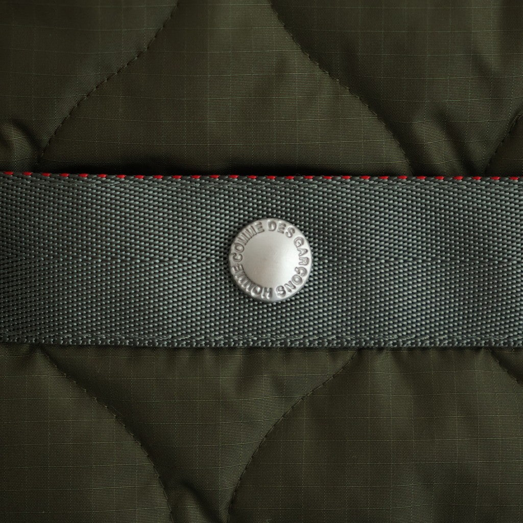ナイロンツイルキルト 2WAY トートバッグ #KHAKI [HR-K206-051]