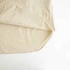 Cotton Poplin Striped Classic Shirt #Beige [OFH011SH12]