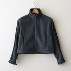 Fleece Tight Fit Track Jacket #DK.GREY [I25AW-BC119]