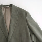 BLUEFACED WOOL JACKET #KHAKI GRAY STRIPE [A26SJ03BA]