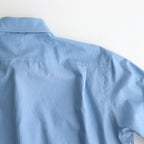 WASHED FINX TWILL SHIRT #BLUE [A25SS01TN]