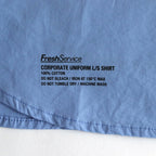 CORPORATE UNIFORM L/S SHIRT #L.BLUE [FSC244-50105B]