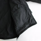 綿ナイロンウェザー×エステルタッサー ジャケット #BLACK [HN-J025-051]