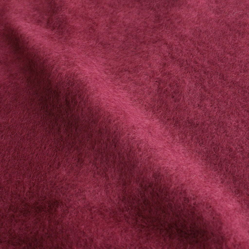 MOHAIR CARDIGAN #BURGUNDY [H2302-K012]