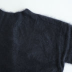 ROYAL CASHMERE FUR CREWNECK CARDIGAN #CHARCOAL GRAY(004) [KRAGGW0903]