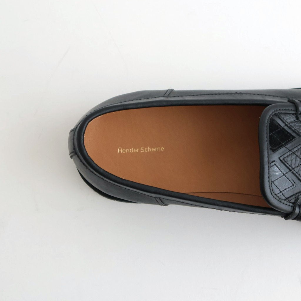 argyle loafer #argyle black [zw-s-agl]
