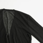 Compact Sheer Knitcardigan #BLK [12610515]