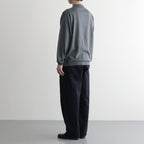 Suvin High Gauge Knit Oversized L/S Shirts #TOP GRAY [GU261-80263C]