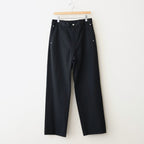 Denim Wide Straight Pants #BLACK [YK26SS01294P]