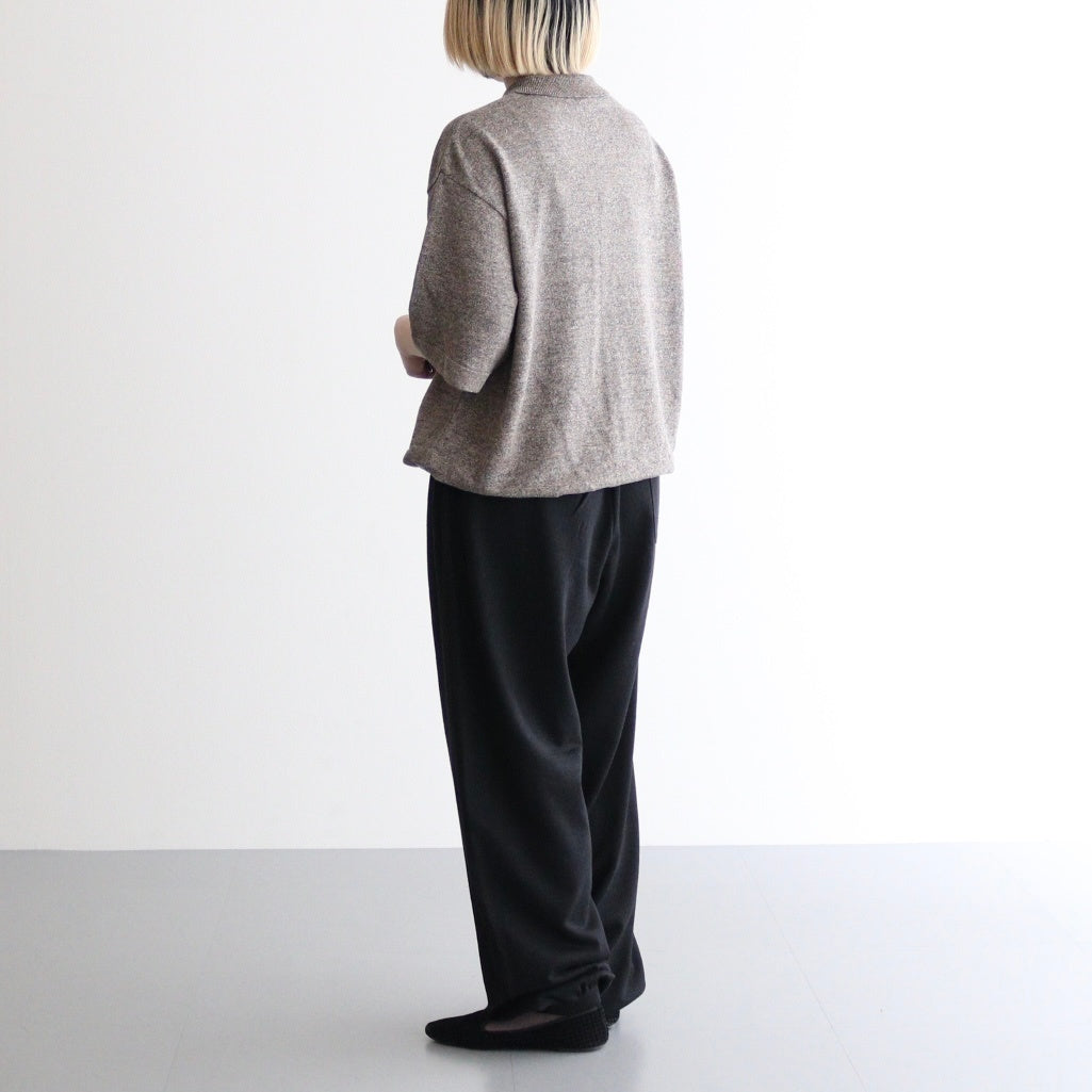 Hemp Knit Pants #Black [2501-019]