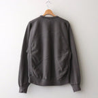 PIGMENT DYE SWEATER #DARK PURPLE [2541000905]