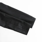 BLUEFACED WOOL JACKET #CHARCOAL NAVY STRIPE [A26AJ03BS]