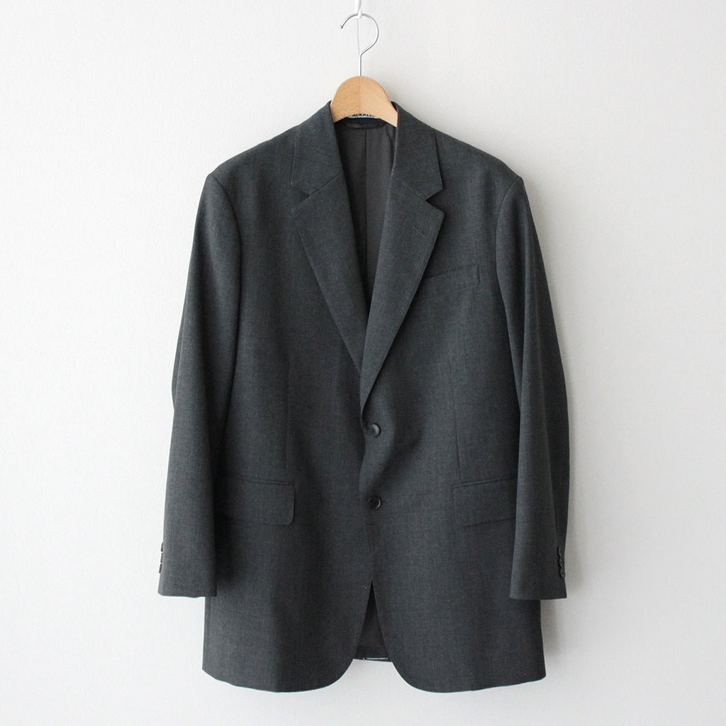 WOOL KID MOHAIR HOP SACK JACKET #TOP CHARCOAL [A25SJ04MH]