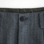 よそいきシンプル2タックワイドPT #GRAY STRIPE [D226-P153]