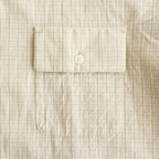 BUTTON SHIRT FLAP POCKET #kusaki khaki-ch [15110]