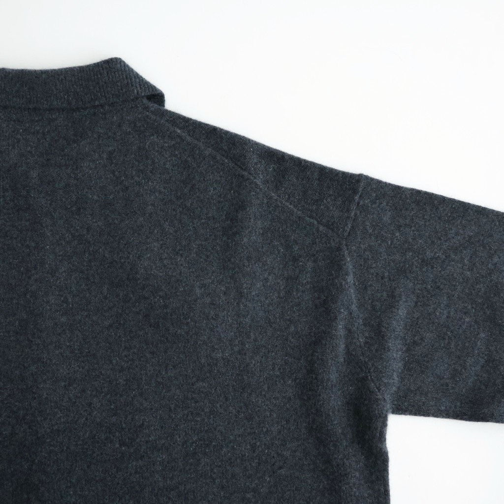 COMFORT TOUCH KNITTING SHIRTS #CHARCOAL GRAY [N0054]