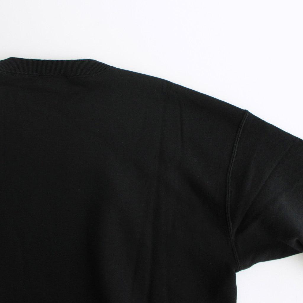 SMOOTH SOFT SWEAT P/O #BLACK [A24AP03TU]