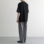 12/-AIR SPINNING LOOSE FIT T-SHIRT #BLACK [KKAGLM0030]