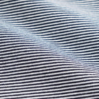 MICRO BORDER L/S TEE #WHITE×NAVY [FSC251-70114]