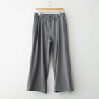 Wool Washer Tropical 2pleated Easy Trousers #GRAY [YK26SS01173P]