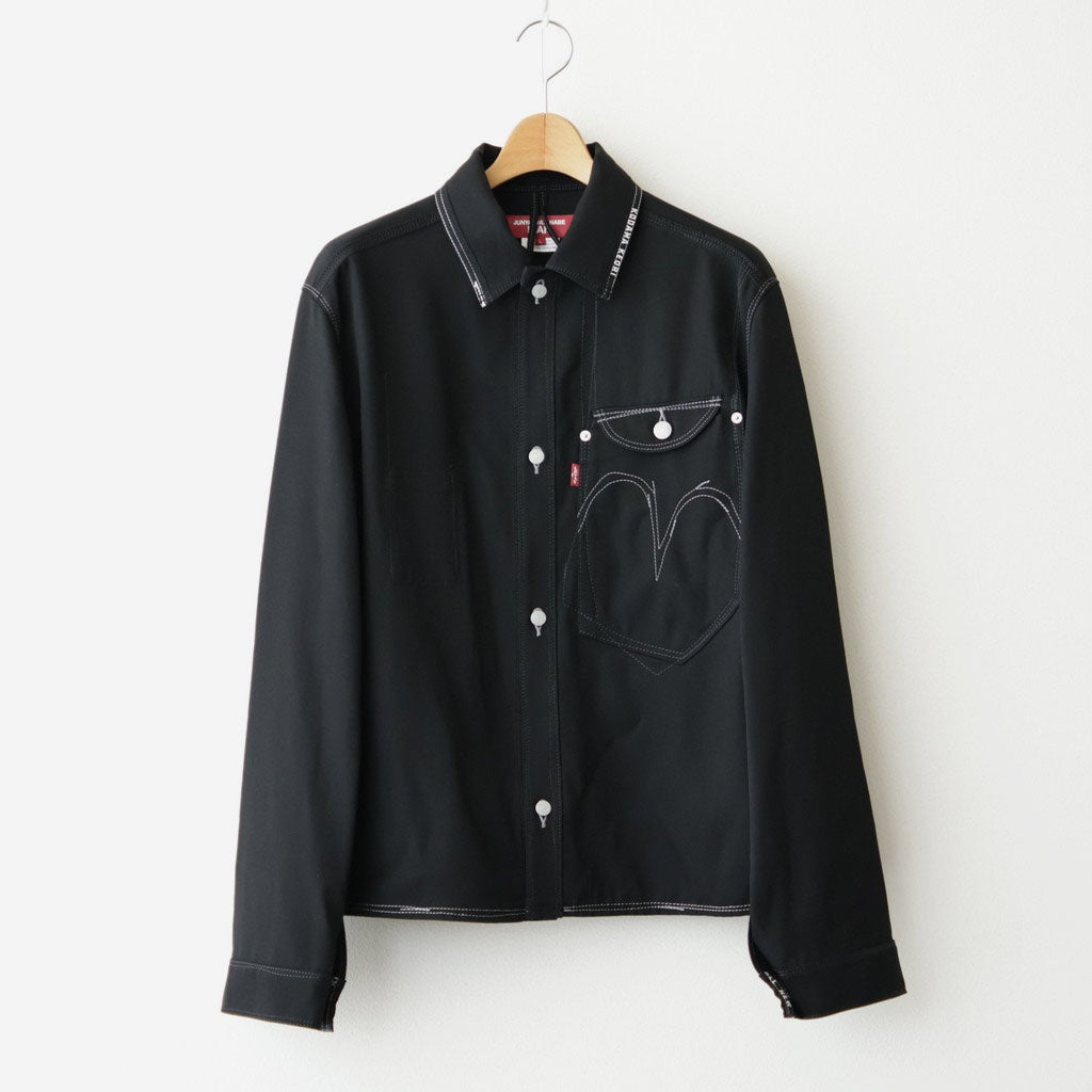 Levi's ウールクロス シャツジャケット #BLACK [WR-J203-051]