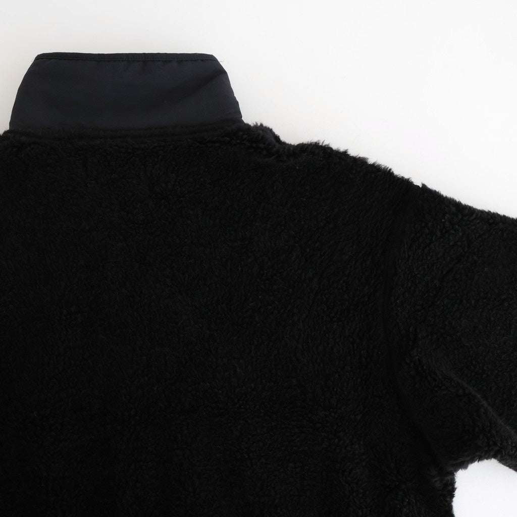 Wool Boa Pullover #BLACK [GU253-30475]