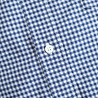 DRY OXFORD CORPORATE S/S B.D SHIRT #NAVY PLAID [FSC262-50043B]