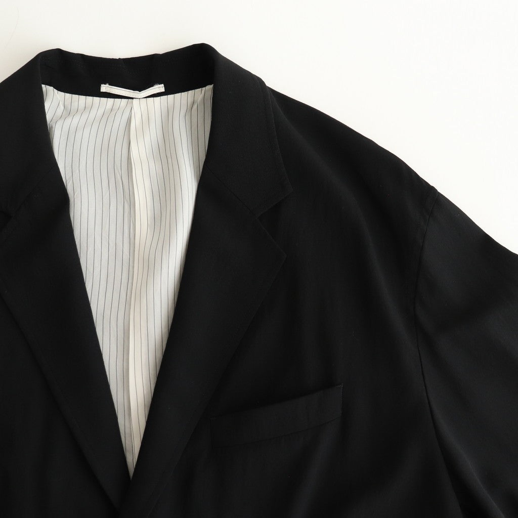 Boiled Wool Oversized Jacket #BLACK [GM251-20266]