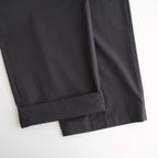Brushed Cotton Gabardine Wide Straight Pants #CHARCOAL [GM261-40395]