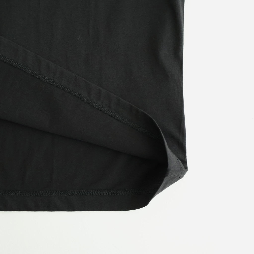46G Suvin Cotton YOKE T-shirt #BLACK [YK26SS01226CS]