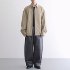 POWDER COTTON SWING TOP BLOUSON #BEIGE [FSC254-30061]