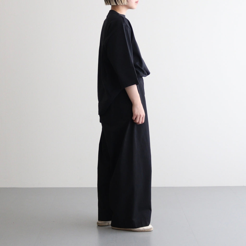 FTSWPT - TC・ハイカウントスタンダードチノ ストレートパンツ #95 Black [SN_FR1203PF]