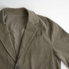 VINTAGE CORDUROY SINGLE BREASTED JACKET #TAUPE [ST.1580]