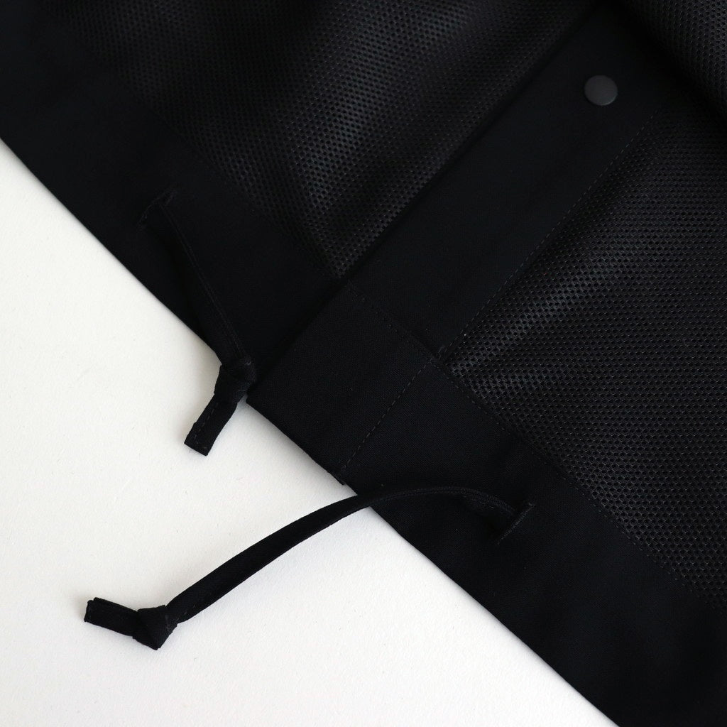Tropical Wool Shirt Jacket #BLACK [GM251-50243] - ciacura 三重県